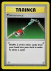 Maintenance
