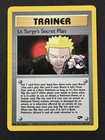 Lt. Surge's Secret Plan