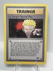 Lt. Surge's Secret Plan