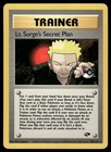 Lt. Surge's Secret Plan
