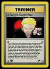 Lt. Surge's Secret Plan