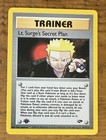 Lt. Surge's Secret Plan