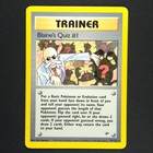Blaine's Quiz #1