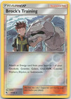 Brock's Training