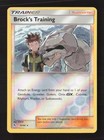 Brock's Training