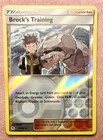 Brock's Training