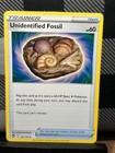 Unidentified Fossil