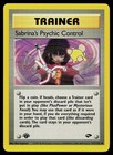 Sabrina's Psychic Control