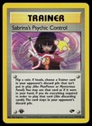 Sabrina's Psychic Control
