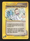 Professor Elm's Training Method