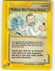 Professor Elm's Training Method