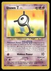 Unown Y