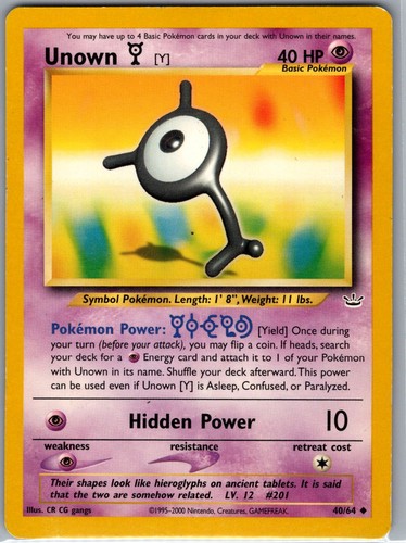 Unown Y