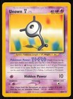 Unown Y
