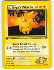 Lt. Surge's Pikachu