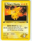 Lt. Surge's Pikachu