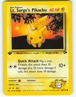 Lt. Surge's Pikachu