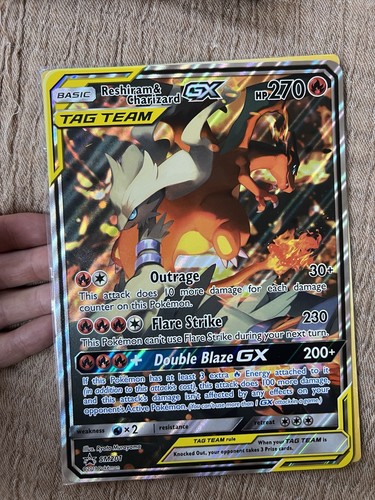 Reshiram & Charizard GX