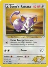 Lt. Surge's Rattata