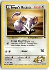 Lt. Surge's Rattata