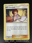 Bill's Analysis