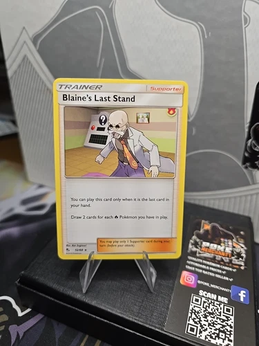 Blaine's Last Stand