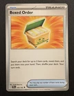 Boxed Order