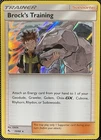 Brock's Training