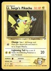 Lt. Surge's Pikachu