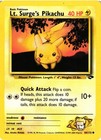 Lt. Surge's Pikachu
