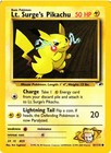 Lt. Surge's Pikachu