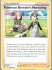 Pokemon Breeder's Nurturing