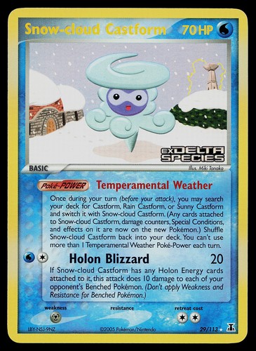 Snow-cloud Castform
