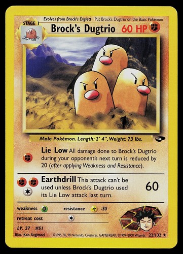 Brock's Dugtrio