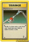 Maintenance