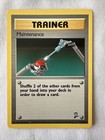 Maintenance