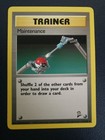 Maintenance