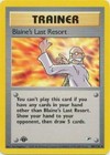 Blaine's Last Resort