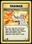 Blaine's Last Resort
