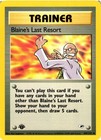 Blaine's Last Resort