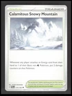 Calamitous Snowy Mountain