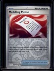 Meddling Memo