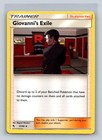Giovanni's Exile