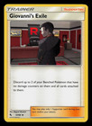 Giovanni's Exile