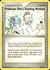 Professor Elm's Training Method