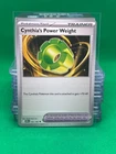 Cynthia's Power Weight