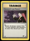 Giovanni's Last Resort