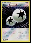 Double Colorless Energy