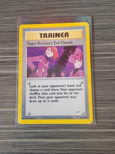 Team Rocket's Evil Deeds