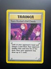 Team Rocket's Evil Deeds